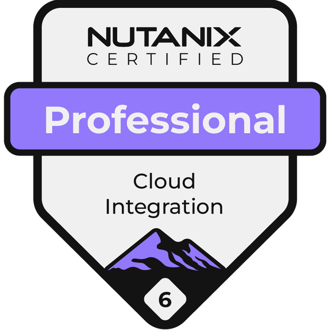 Nutanix Certified Professional - Cloud Integration - AWS 6